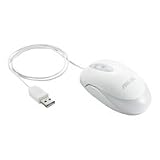 Mouse - Optical - Cable - White