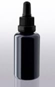 30 Ml. (1 Oz.) Violet Glass Storage Bottle