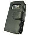 Nokia N8 Black Flip Leather Case
