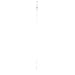 Corning Pyrex Borosilicate Glass Straight Reusable Serological Pipette, "To Deliver", Color-Coded, Colored Markings