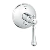 Grohe Bridgeford 3-Way Diverter Valve Trim, Lever Handle - 19325