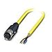 SAC-4P- 5 0-542/ FS SH SCO, Cable Assembly Sensor/Actuator 5m 22AWG M12 Circular 4 POS SKT