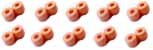Shure  Replacement Foams for E2c Earphones - Medium 10 Pack (5 pairs)