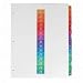 Multidex Quick Reference Index System, Multicolor Tabs Titled 1-15, Set (WLJ54715) Category: Index Tabs and Dividers
