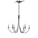 Studio: Eric Cohler Medium Venetian Chandelier in Hand-Rubbed Antique Brass by Visual Comfort SC5001HAB