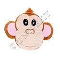Monkey Plush Pillow