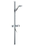 Hansgrohe Raindance Unica 60-Inch Wall Bar, Polished Chrome #27875000