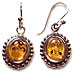 Amber Earrings