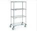 Nexel Industries Inc Stem Caster Truck-4 shelved-18wx36Lx63-s/s