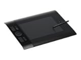 Wacom Intuos4 Wireless Digitalisierer Pen 20,3 x 12,7 cm (elektromagnetisch, drahtlos, verkabelt, USB, Bluetooth) schwarz