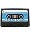 Cassette Universal Headset Cord Winder Organizer (Blue and Black) for Acer cell phone