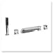 5 pcs Waterfall Bath Set Faucet "Elfa" Chrome with Handheld Shower