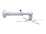 NewStar BEAMER-W050 Universal Wandhalterung für Projektor (Länge 37 cm bis 47 cm) silber