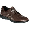 Women's ECCO Soft Fresh Tie 30753 - Mahogany Leather