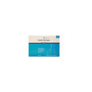 MVP Vet U-40 Insulin Syringe, 1/2 cc 29G 100ct.