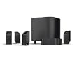 Infinity TSS-500CHR High-Performance, 6-Piece Home Theater Speaker System (Charcoal Black)