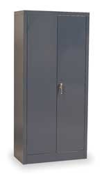 Edsal 1UFD7 Unassembled Storage Cabinet, Std, Gray