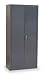 Edsal 1UFD9 Unassembled Storage Cabinet, Std, Gray