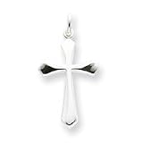 Sterling Silver Cross with 20 Inch Sterling Silver Chain