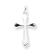Sterling Silver Cross with 20 Inch Sterling Silver Chain