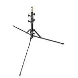 Manfrotto 001B 6-Feet Nano Stand with Retractable Legs 5/8-Inch Stud and 015 Top - Replaces 3373 (Black)