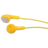 JVC HAF140YN Gumy Headphone (Yellow)
