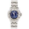 Ladies Steel, Blue Dial, Steel Bracelet