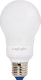LogiLight Energiesparlampe E27 Birnenform 11 Watt, warmweiß