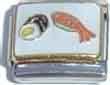 Clearly Charming Sushi Italian Charm Bracelet Link