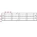 Brady HSCPS-0.9-5008-WT BradySleeve Dot Matrix Printer Sleeves, 0.90" Height, 0.50" Width, Polyolefin (B-321) White (Box of 500)