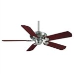 11ja5fBpktL. SL160  Casablanca   46U45M   Capistrano   Designers Choice Ceiling Fan   Unipack   Brushed Nickel Motor / Mahogany/Dark Walnut Blades