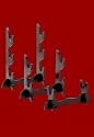 Sword stand Black. Economy. 3 units