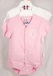 Boston Red Sox Girls 2 Piece Creeper Set (6/9M) Set includes 1 pink and 1 white onesie