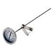 Stainless Steel Thermometer with 12 Stem