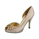Buy CARLOS by Carlos Santana Blessing | Ladies Slip-on Dress Shoes Champagne by Carlos Carlos Santana