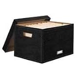 Bankers Box 6100401 Recycled storage box with lift-off lid, letter/legal, 12 x 10 x 15