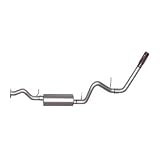 Gibson 315558 Single Exhaust System by Gibson Performance Exhaust