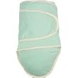 Miracle Blanket - Green with Beige Trim Swaddle Blanket