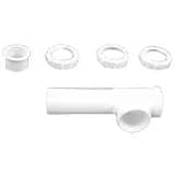 Buy 1 1 2 Pvc End Outlet Waste Tee by Plumb Pak