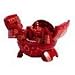 Bakugan Battle Brawlers B2 Bakuswap LOOSE Figure Red Pyrus FORTRESS - 520G