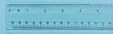 UNIVERSAL PRODUCTS / 12 Clear plastic ruler, 1/16/metric scale / UNV59022 / Sold as 1 Each / Mfr Part # 59022 \*/ 12 Clear plastic ruler, 1/16/metric scale