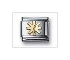 Medical Alert No Color Classic Gold, Italian Charm by Nomination Charms