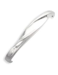 Sterling Silver Fancy Cuff Bangle