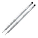 AT Cross Classic Century Satin Chrome Pen/Pencil Set