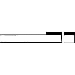 Norton 1 4x3 8x4 Asd400r100b9 Dia. Hh1 Hand Hone by Norton