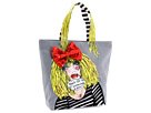 Betseyville Betsey Squared Face Shopper Tote Handbags - Gray