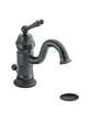 Moen S411WR Waterhill One-handle High Arc Bathroom Faucet Wrought Iron