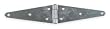 Battalion 1RCP2 Strap Hinge, Heavy, Steel, 4 Hole Leaf