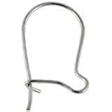 (10) Kidney Ear Wire Sterling Silver