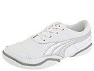 Puma Kids Usan (Toddler Youth) | Girls Shoes White Puma Silver Ribbon Red